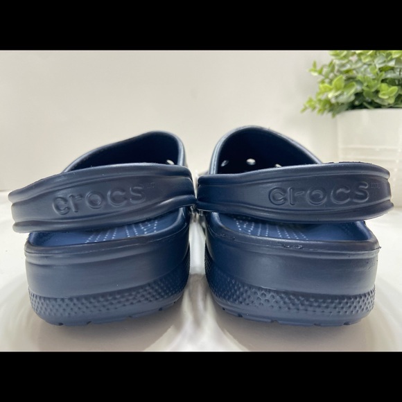 NEW Crocs Baya Comfort Clogs Slip On Sandals Shoes Navy Blue 5-13 - Picture 3 of 8